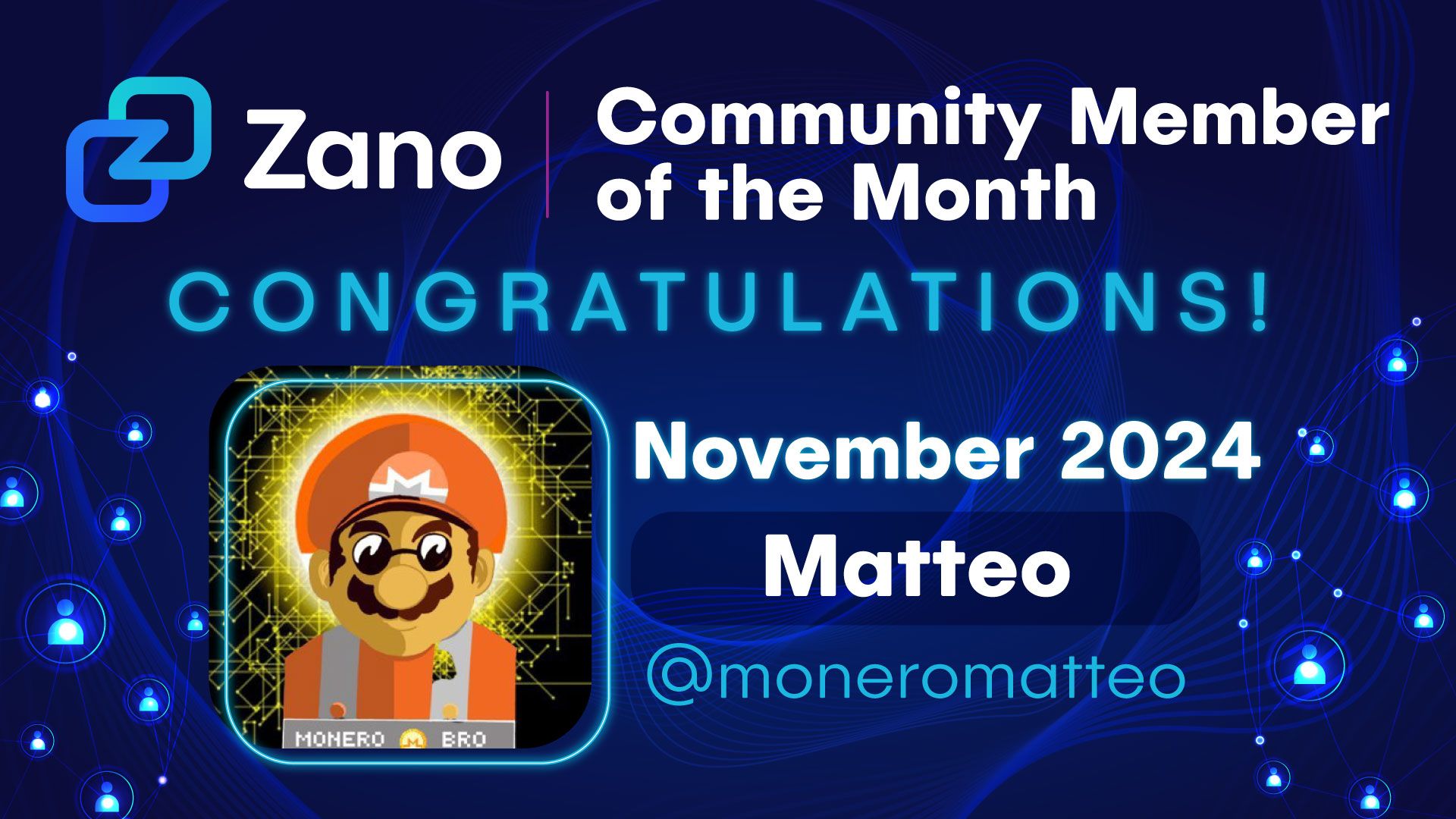 Community Member of the Month award image