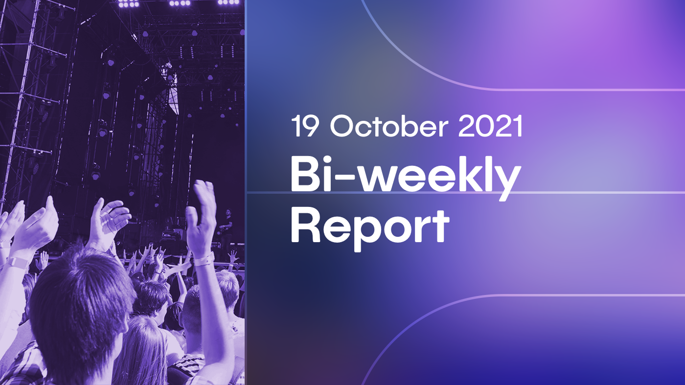 Zano Bi-weekly Report (19th October 2021)
