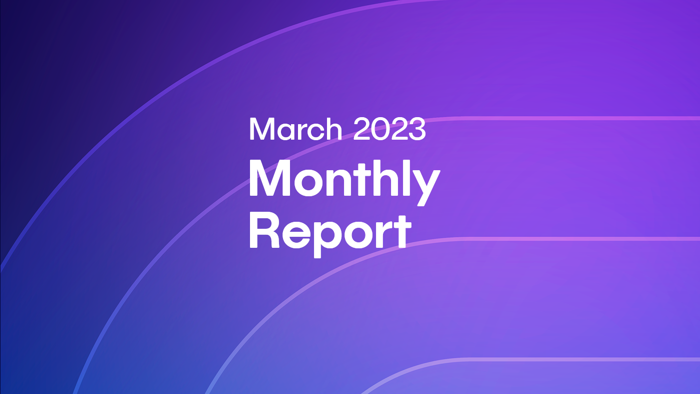 Dev Update. March 2023 (Delayed)