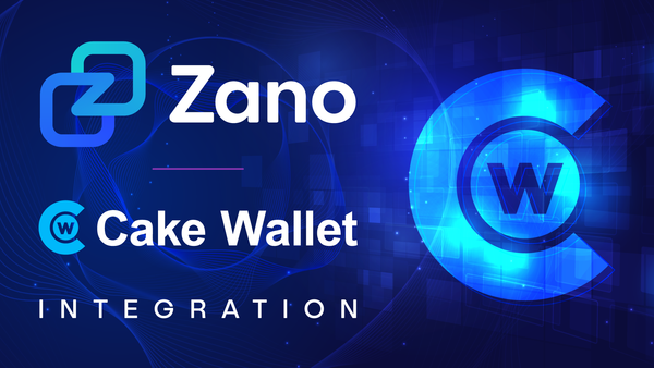 Cake Wallet has integrated the Zano ecosystem