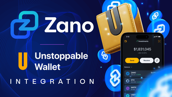Zano Is Coming to Unstoppable Wallet